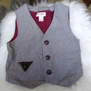 Gray vest